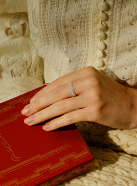 RainyandCloudy缎带蕾丝｜宽戒