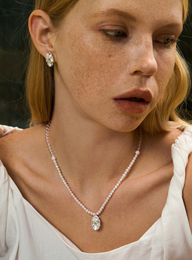 庄园系列｜糖果餐盘珍珠项链