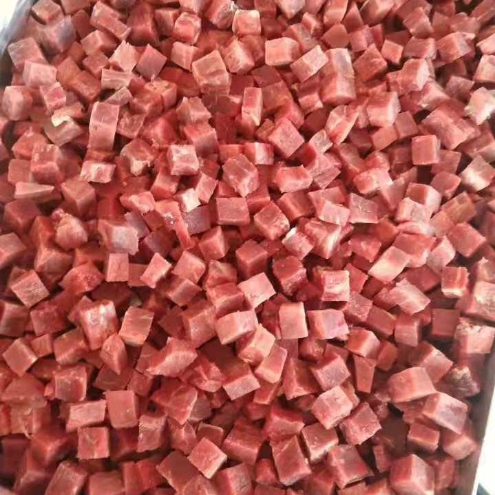 无骨鸡胸肉切丁机精肉切丁机器切肉粒机微冻肉斩切机猪腿肉切丁机 - 图2