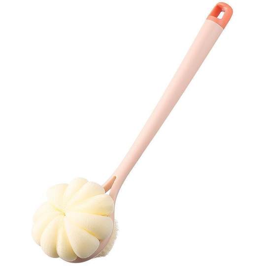 Bath brush Bath brush Back scrubbing towel brush Long handle Bath supplies Back scrubbing mud bathing equipment
