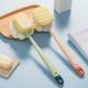 Bath brush Bath brush Back scrubbing towel brush Long handle Bath supplies Back scrubbing mud bathing equipment