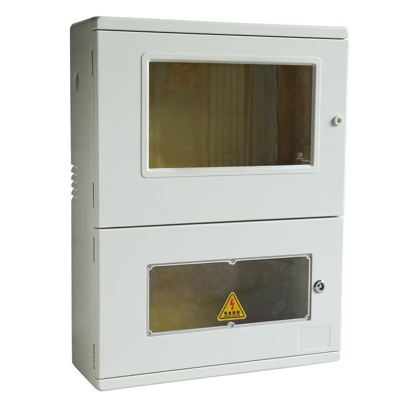 玻璃钢光伏配电箱塑钢户外双电源光伏三相电表箱700*540*180 - 图0