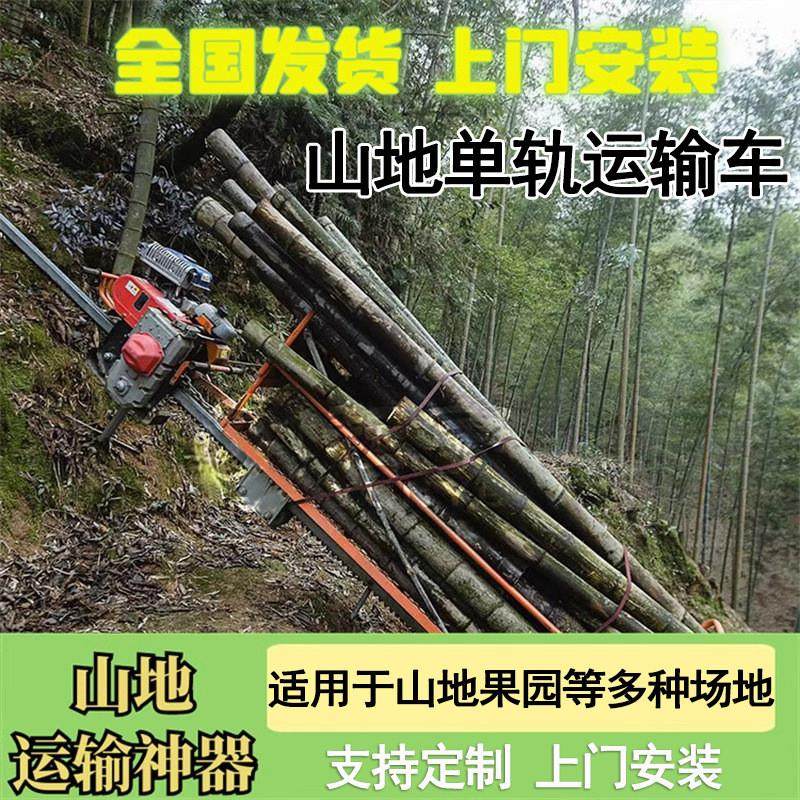 全自动山地果园单轨道小火车农用爬山虎运输机单轨山区轨道运输车,淘宝优惠券,粉丝福利购,淘宝优惠卷