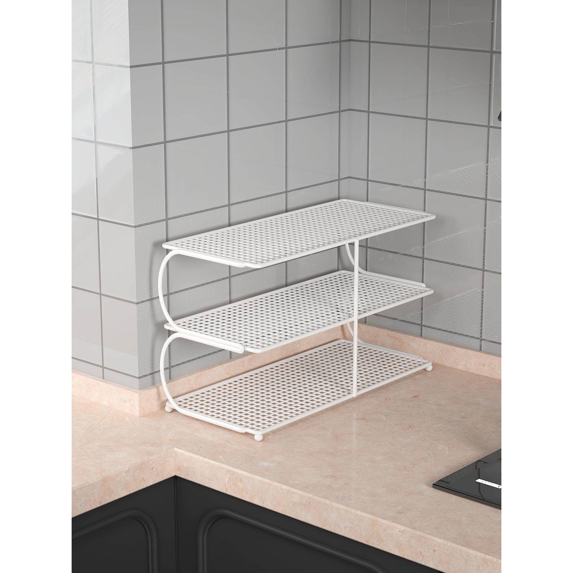 厨房备菜置物架多层台面备菜盘多功能碗碟收纳灶台炒菜火锅放菜架,淘宝优惠券,粉丝福利购,淘宝优惠卷