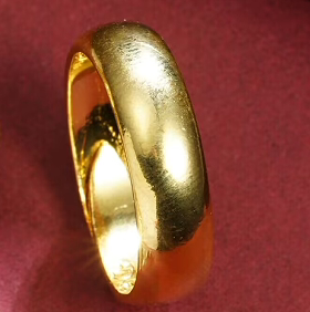 正品持久保色光面戒指男女经典素圈光面活口对戒招财指环送礼物