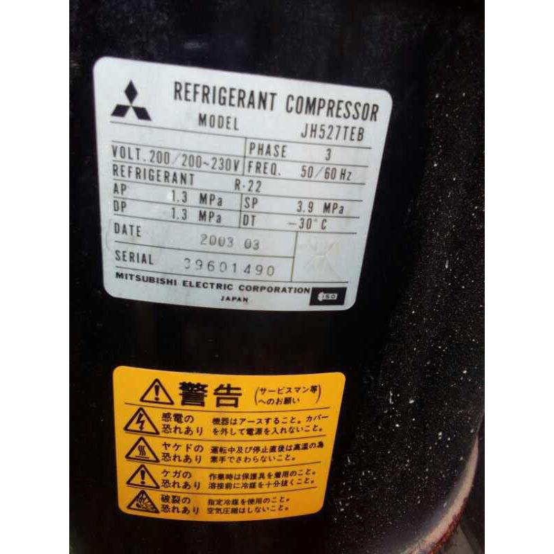 压缩机JH527TEB三相220VJH513TEC3相200-230V - 图1