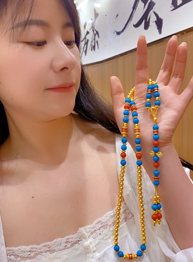 金包银多圈手链精致百搭简约女