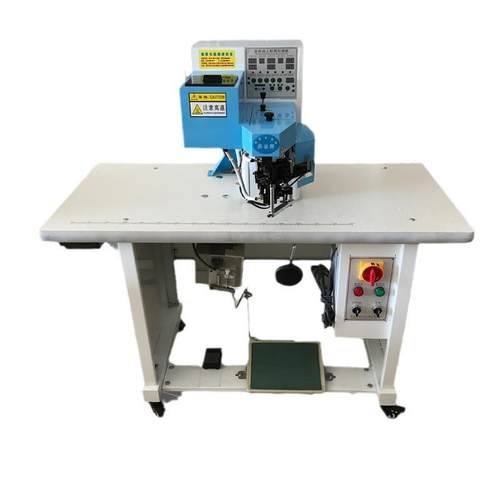 自动上胶围拉链机钱包皮具拉链机笔袋上围拉链机皮革包拉链机 - 图3