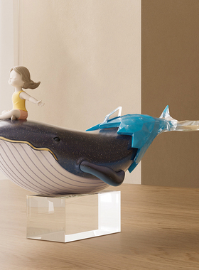 高端客厅电视机柜摆件