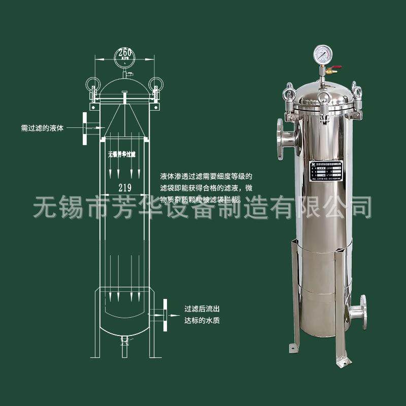 厂家售2号袋式过滤器涂装油漆液体过滤器固液分离过滤设备,淘宝优惠券,粉丝福利购,淘宝优惠卷