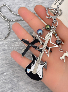 极繁风多元素流苏长款项链