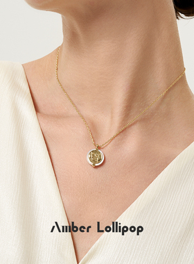 Amber Lollipop十二星座吊坠项链女款毛衣项链轻奢高级感生日礼物