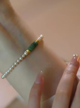 珍珠手链女2025年新款清冷感中式