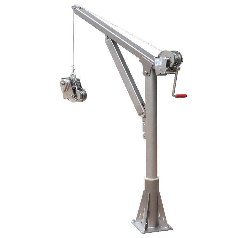 04不锈钢手摇吊架污水泵搅拌机升降架车载鱼车吊机绞盘式提升架,淘宝优惠券,粉丝福利购,淘宝优惠卷