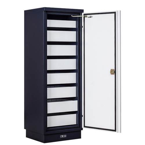 钢制消磁柜6/9抽磁盘防磁柜光盘CD信息安全柜存储柜防静电密码锁 - 图3