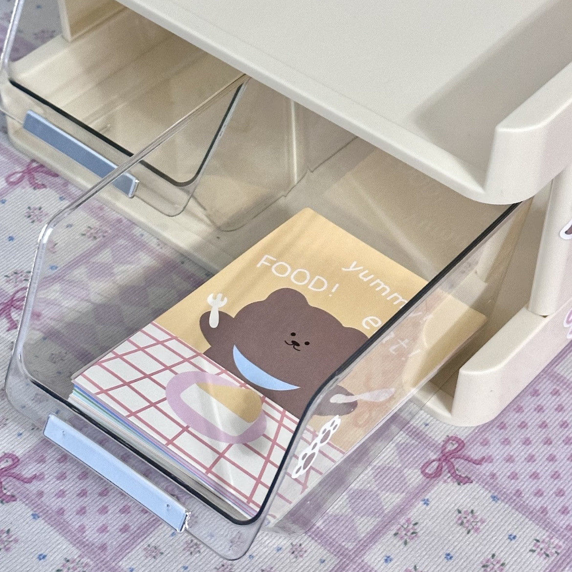 桌面高颜值便签收纳架ins风咖啡零食茶包多功能多层办公室收纳架,淘宝优惠券,粉丝福利购,淘宝优惠卷