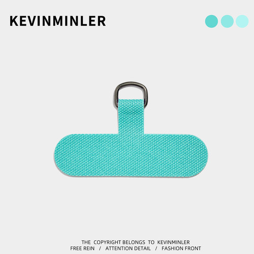 KEVINMINLER原创手机挂绳手机壳T扣配件夹片手机绳固定片挂片贴片 - 图0