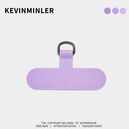 KEVINMINLER原创手机挂绳手机壳T扣配件夹片手机绳固定片挂片贴片 - 图1