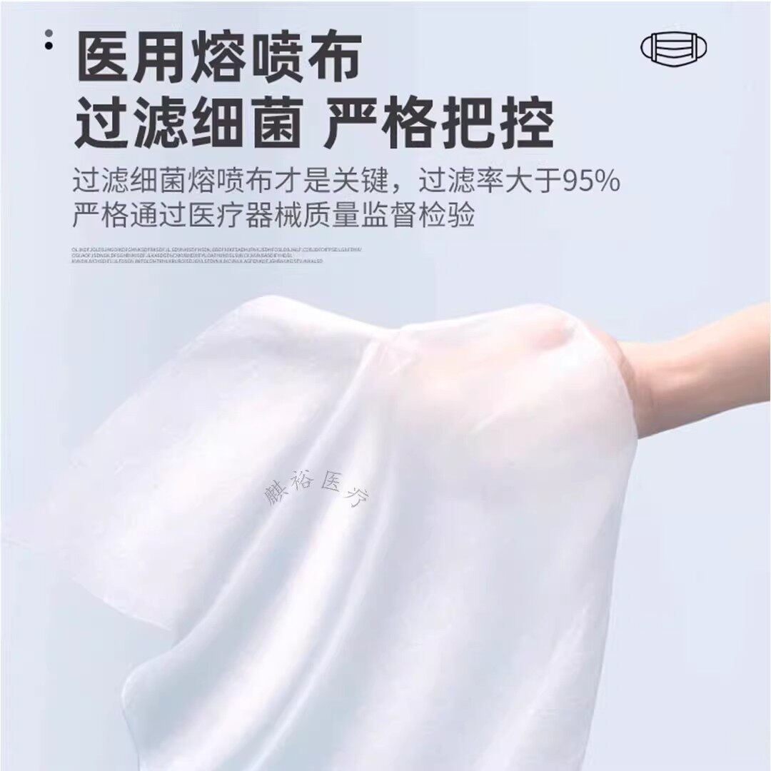 医用一次性独立包装成人防护高颜值100支装 Y1