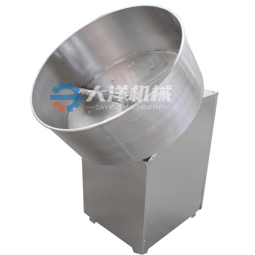 油炸薯片调味机圆盘式薯条拌料设备电动新型猫耳朵锅巴上粉调香机,淘宝优惠券,粉丝福利购,淘宝优惠卷