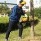 Handheld 558 chain saw Tree cutting saw Wood construction high power logging saw