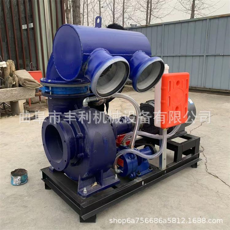 柴油拖车款大流量抽水泵鱼塘抽水12寸水泵拖拉机带高扬程喷灌泵 - 图1