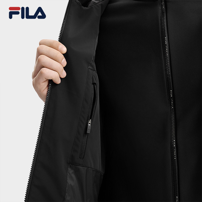 FILA斐乐官方男子户外运动外套2025冬新款休闲通勤保暖两件套夹克,淘宝优惠券,粉丝福利购,淘宝优惠卷