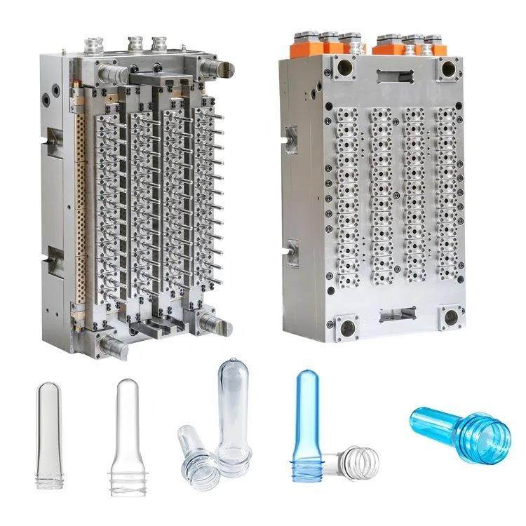 厂家供应24腔矿泉水瓶坯模具S136热流道管坯模具,淘宝优惠券,粉丝福利购,淘宝优惠卷