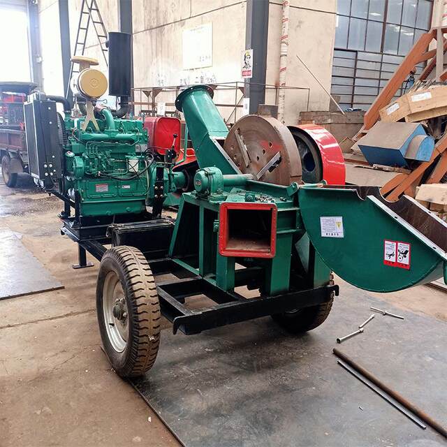 Wood bamboo branch slicer disc type waste log chipper side inlet high spray crusher factory crusher factory