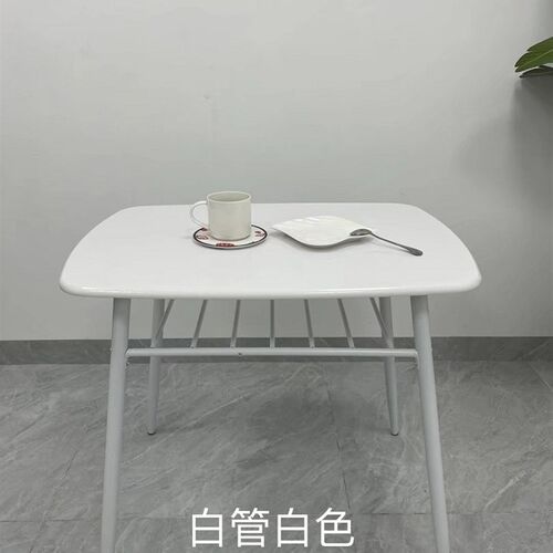 单桌子长方形正方形圆形单桌书桌饭桌茶几办公宿舍电脑培训桌 - 图2