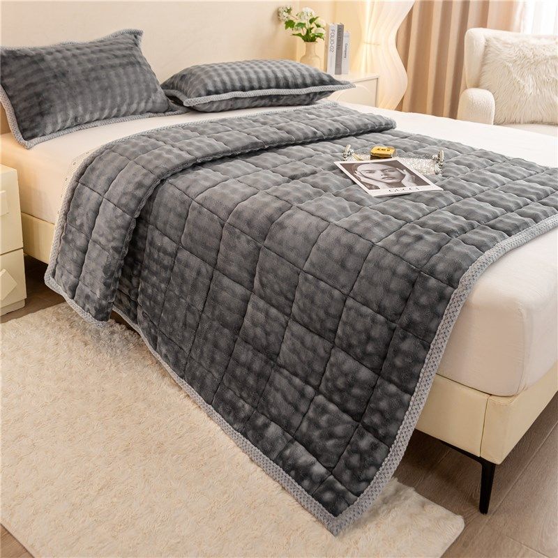 冬季床垫软垫学生宿舍珊瑚绒床单90x190床护垫单人褥子,淘宝优惠券,粉丝福利购,淘宝优惠卷