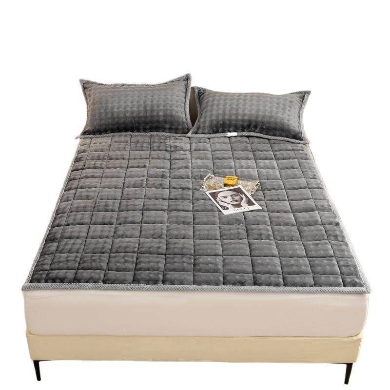 冬季床垫软垫学生宿舍珊瑚绒床单90x190床护垫单人褥子,淘宝优惠券,粉丝福利购,淘宝优惠卷