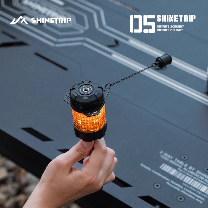 ShineTrip山趣戶外05系列19燈啟航標露營氛圍裝飾燈手搖旋轉配件 - 图1