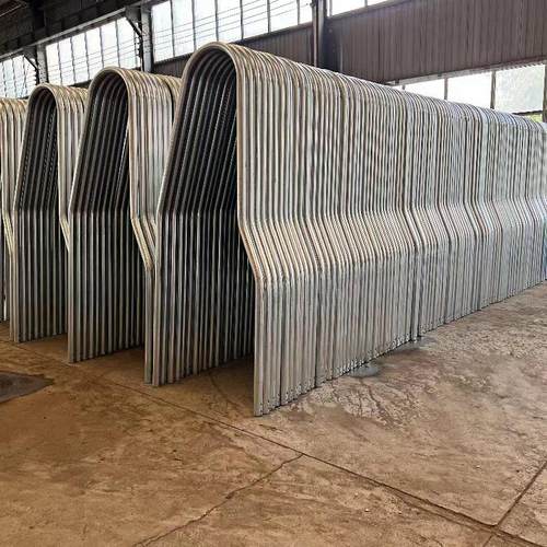 单开活位牛颈枷双开牛颈夹6米8位自锁牛颈夹牛场设备饲料全自动 - 图1