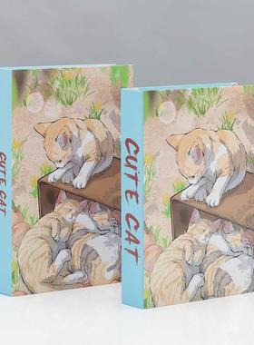 儿童绘画 画类假书彷真书摆件样板间道具模型书套幼儿园创意摆设