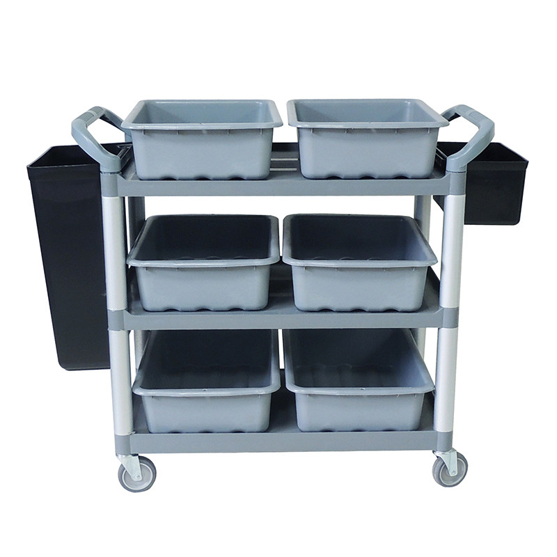 三层加厚收餐车收碗车餐厅小推车移动饭店商用手推送餐边酒店撤台,淘宝优惠券,粉丝福利购,淘宝优惠卷