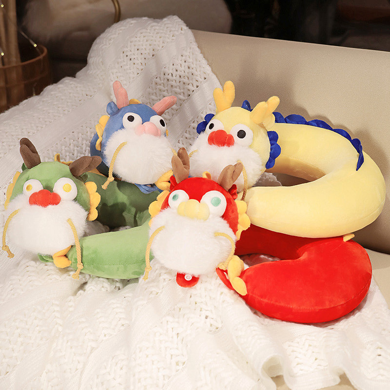 龙年室护颈枕u型枕午睡车载脖子靠枕旅行便携颈椎枕睡觉,淘宝优惠券,粉丝福利购,淘宝优惠卷