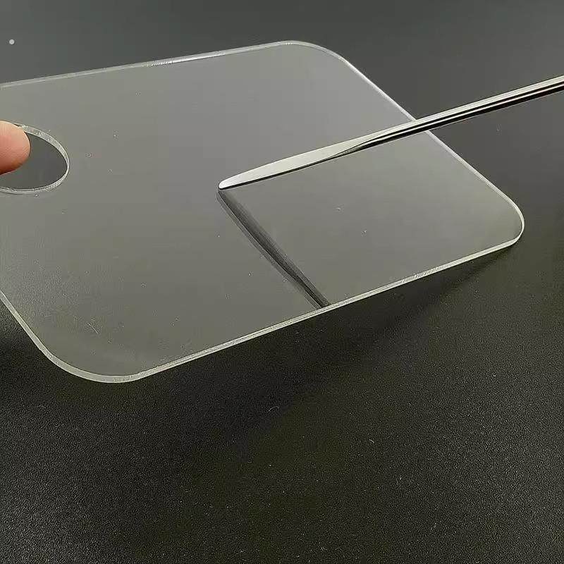 亚克力调色板化妆美妆粉底液遮瑕化妆师调和专用美甲调色盘透明,淘宝优惠券,粉丝福利购,淘宝优惠卷