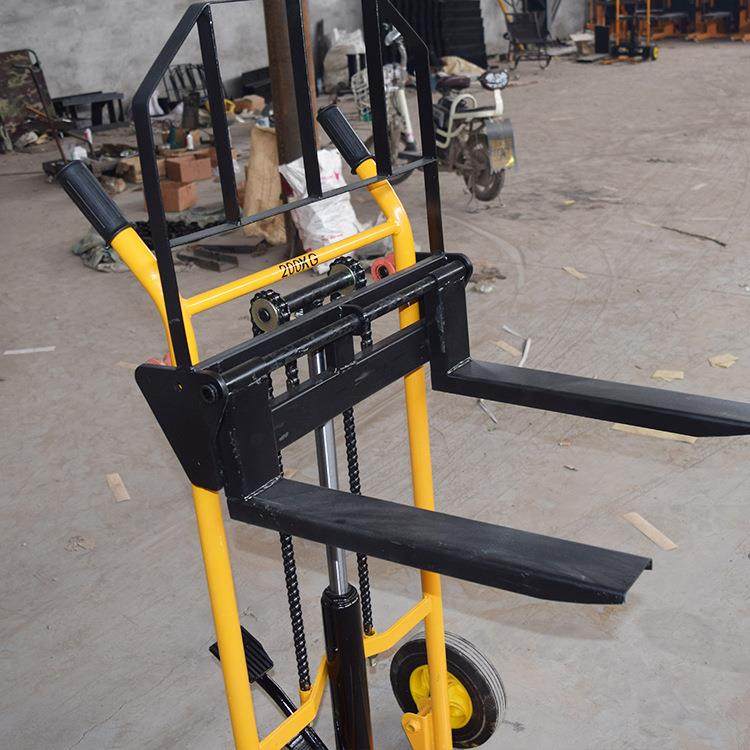 厂家手动小型微型叉车手推升降机家用升高堆高车现货,淘宝优惠券,粉丝福利购,淘宝优惠卷