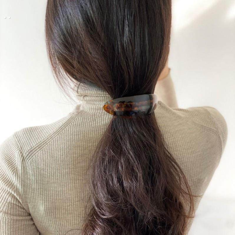 头发夹子发夹低马尾夹后脑勺女新款发量少横夹一字夹弹簧夹子发卡 - 图2