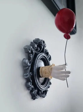 新品万圣节哥特式风格装饰手挂件爆款手抓气球摆件