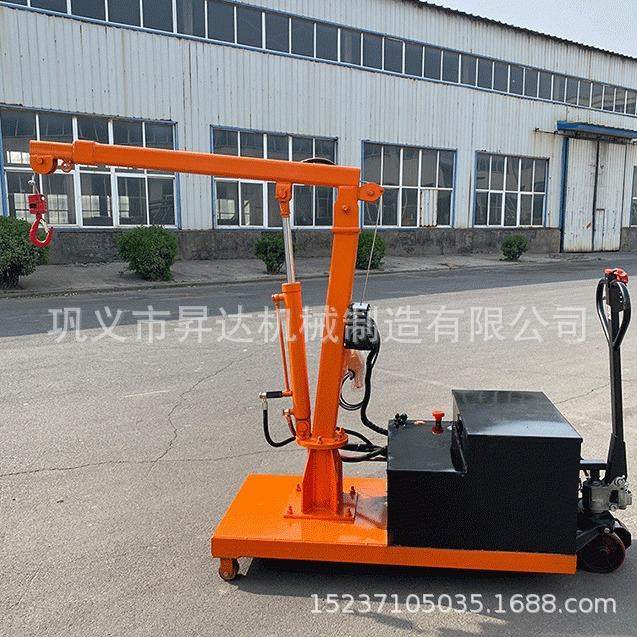 机械手动移动式液压小吊机小型移动起重机便携式起重设备,淘宝优惠券,粉丝福利购,淘宝优惠卷