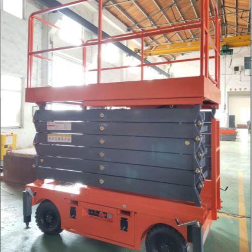 自行电动液压移动式升降机牵引高空作业车平台固定剪叉式升降平台,淘宝优惠券,粉丝福利购,淘宝优惠卷