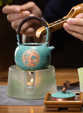 放轻松没烦恼铜壶茶器套装母亲节生日送礼