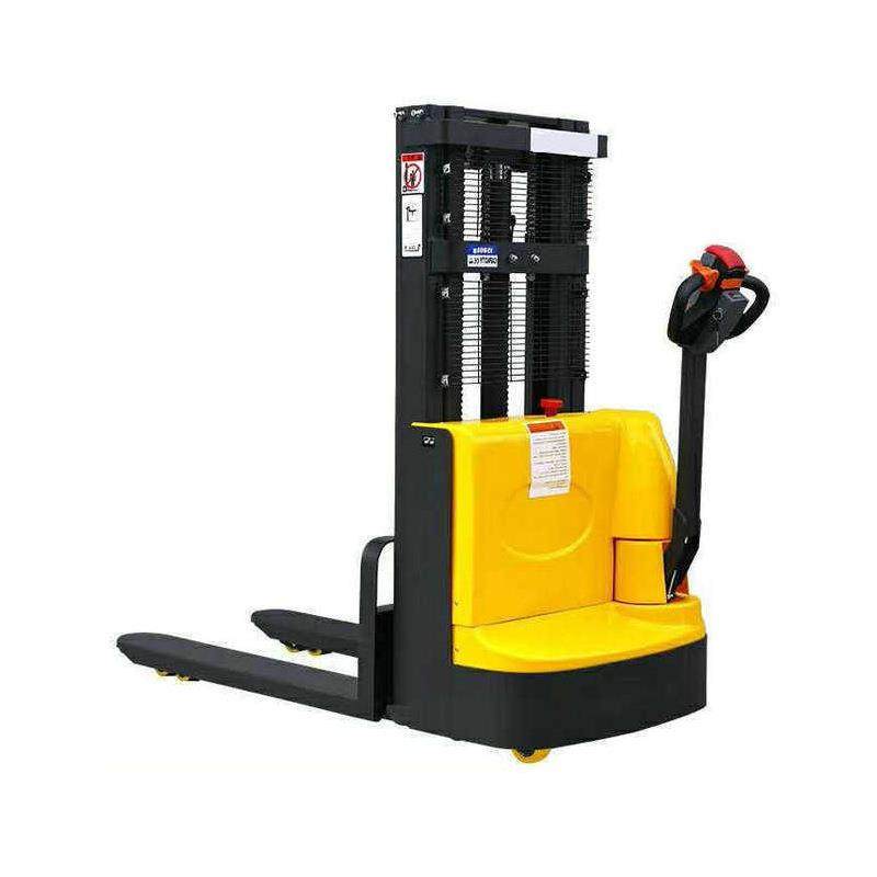 小金刚步行式全电动堆高车液压装卸叉车全自动升降车电动堆高车,淘宝优惠券,粉丝福利购,淘宝优惠卷