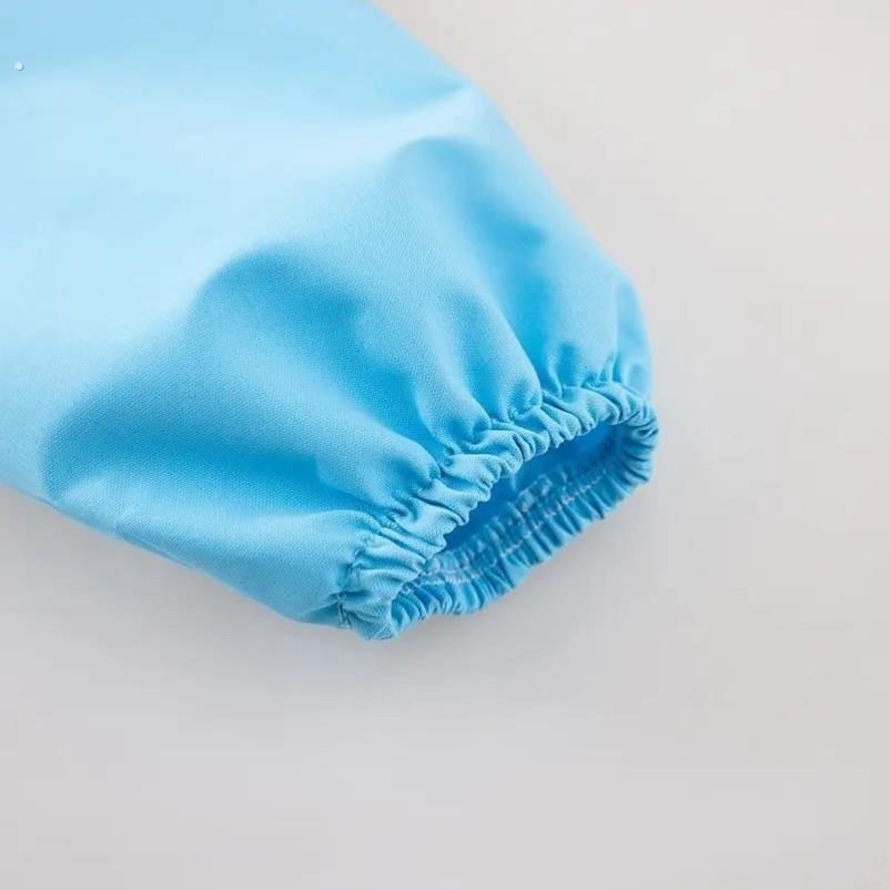 Children's bibs, baby baby eating bibs, waterproof children's protective clothing, long-sleeved aprons, four-season eating bibs, reverse