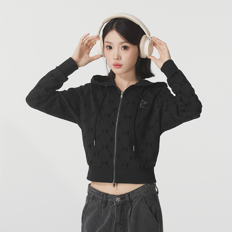 美职棒（MLB）女装 秋季新款运动服潮流时尚健身训练透气休闲夹克,淘宝优惠券,粉丝福利购,淘宝优惠卷