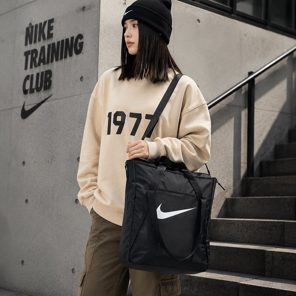 Nike 26 new large capacity sports shoulder bag
