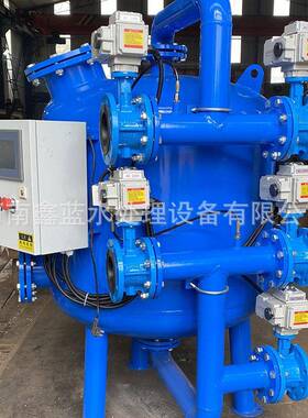 大型工业水处理过滤多介质锰砂活性炭过滤器浅层石英砂效能