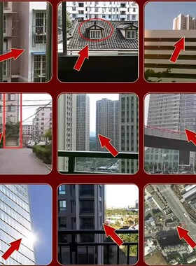 纯铜八卦镜凸镜家用入户门口窗户